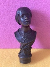 Sceau Bronze Femme Art Deco Ch Perron