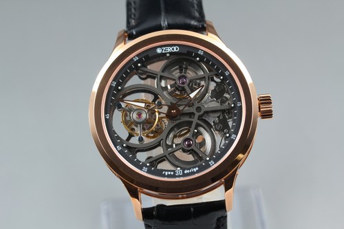 Avec boîte montre homme - [avec,
