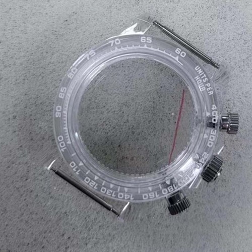 Boîtier montre transparent - de,