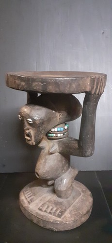 Très vieux tabouret louba - trÈs,