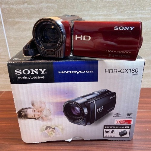 Caméra vidéo sony - vidéo, hdr-cx180