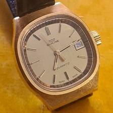 Vintage montre lady GLYCINE quartz Cal ESA 6 Jewels SWISS MADE 