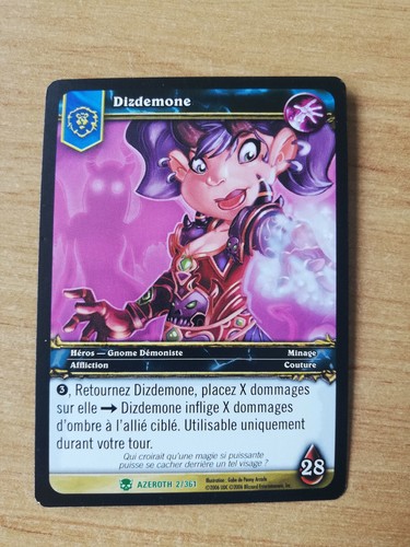Carte heros dizdemone - carte,