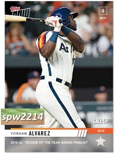 2019 topps now - topps, yordan