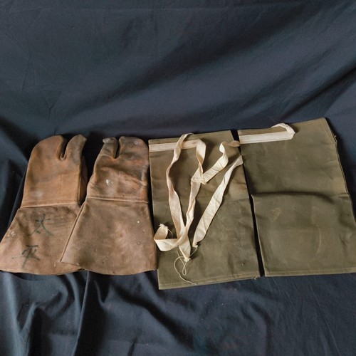 Wwii lot mitaines hiver - de,