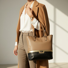 Coccinelle Femmes Grand Beige