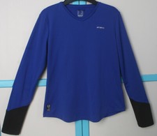 14Ans TEE-SHIRT tennis fille manches longues  ARTENGO Décathlon TH500  indigo