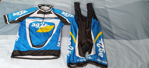 Maillot cuissard ag2r - maillot, +