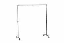 Portant Vêtement Jersey Métal Design Industriel Penderie Salle de Dressing