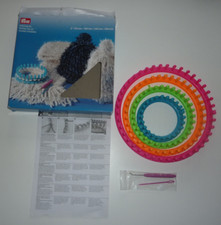 Tricotins circulaires métier à tisser cercle + Pelottes de laine