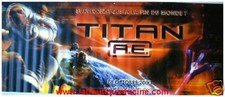 Titan a. E.Plakat Kino / Plakat Gerollt Riesig 250X90cm