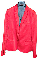 Zadig et Voltaire*magnifique veste rouge*38*Comme NEUF*Deluxe jacket