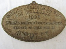 plaque concours agricole