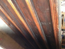 ancien haut vaisselier 18 ème  Façade noyer 1m90 long 1m11 haut. 