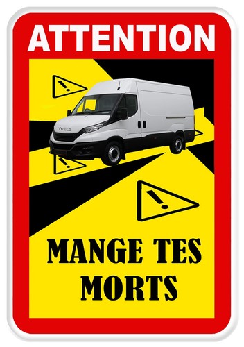 Sticker mange tes morts - mange,