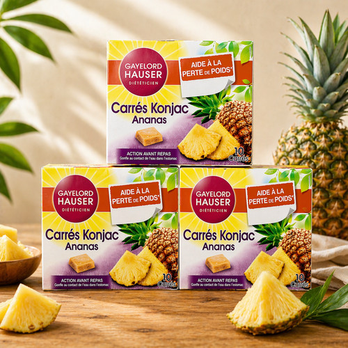 Carrés konjac ananas - carrÉs,