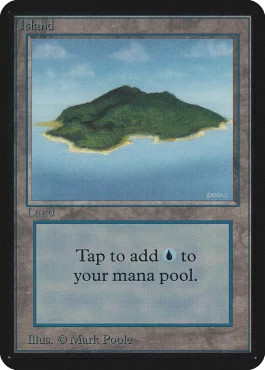 Magic mtg island alpha - mtg,