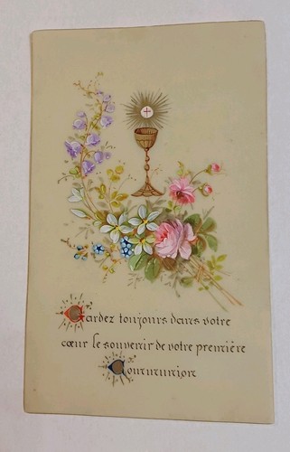 Ancienne image pieuse