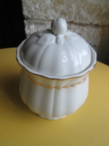 Sucrier ancien faïence - , de