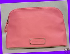 Victoria's Secret GOLD & PEACH ORANGE Colorblock Evening Clutch Bag Purse Pouch