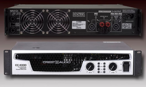 Crest audio cc4000 ampli - crest, 2x