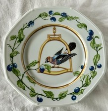 ASSIETTE  EN PORCELAINE HERMES