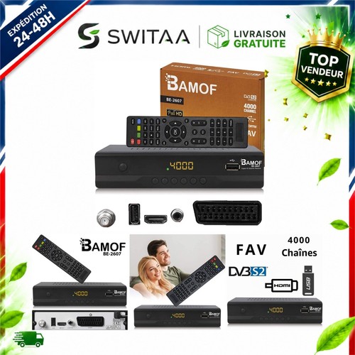 Récepteur satellite dvb s2 - récepteur,