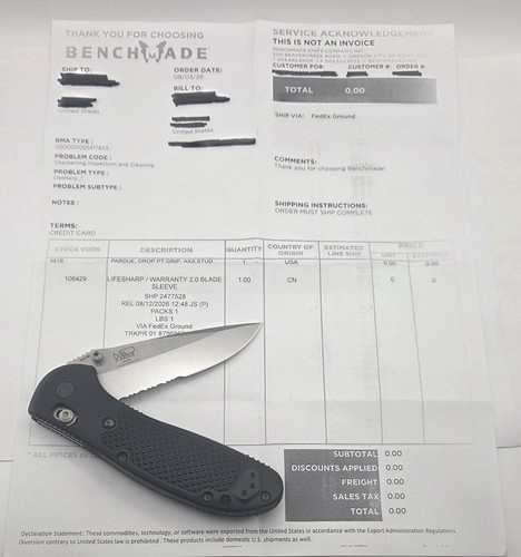 Benchmade griptilian pardue - griptilian,