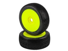 Roue complète Procircuit HOT DICE V2 1:8 Buggy RC pneus # C3 Medium