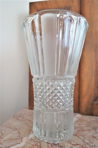 Vase verre incolore - en,