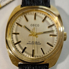 Montre vintage pour homme OSCO