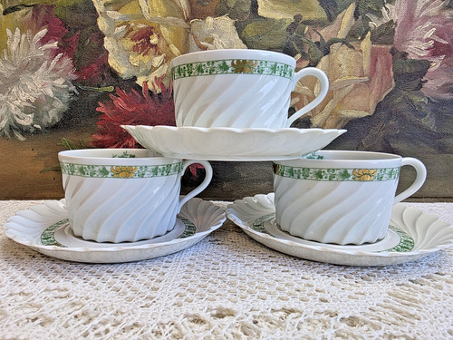 Tasse soucoupe thé - &,