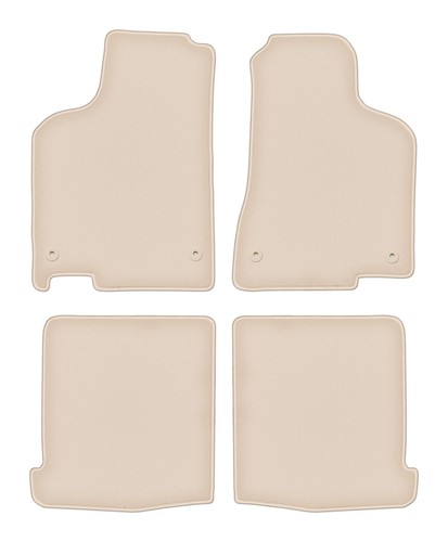 Tapis sol velours beige - tapis, de