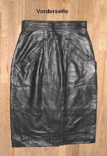 Jupe cuir étroite et - jupe,
