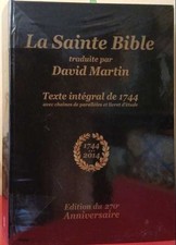 La Sainte Bible traduite par