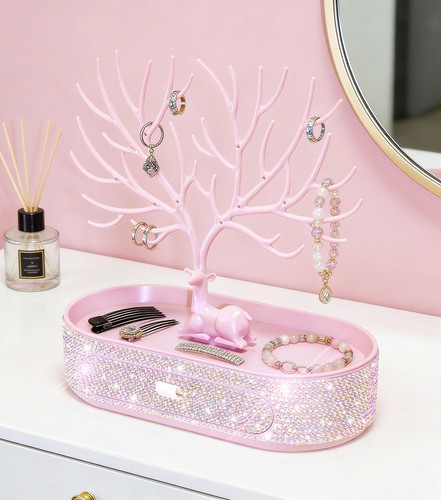 Bling deer jewelry holder - bling,