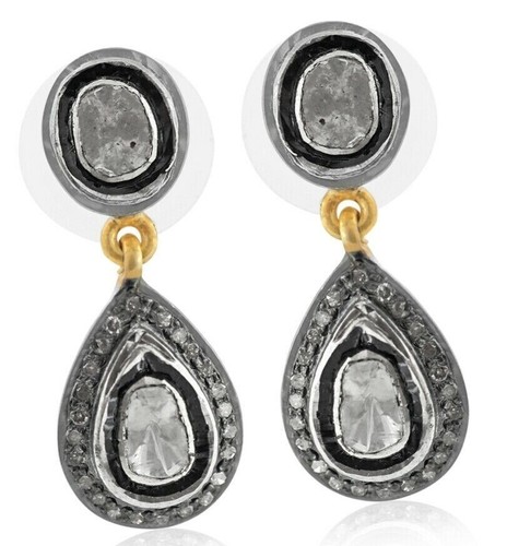 élégant polki diamant pavé - diamant,