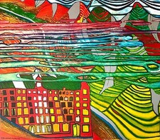 HUNDERTWASSER  (1928-2000)