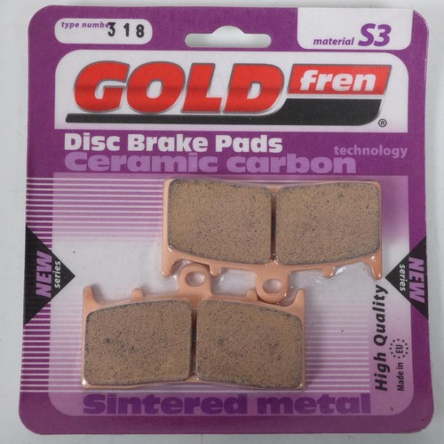 Plaquette frein gold fren - gold,