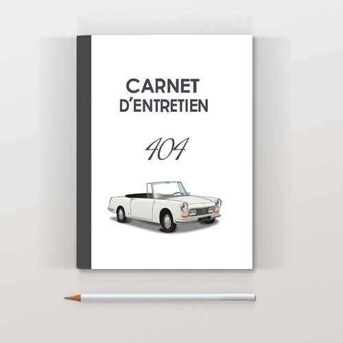 Carnet entretien peugeot 404 - carnet,