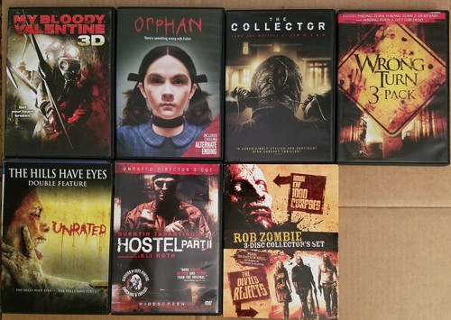 Horror film lot - horror,