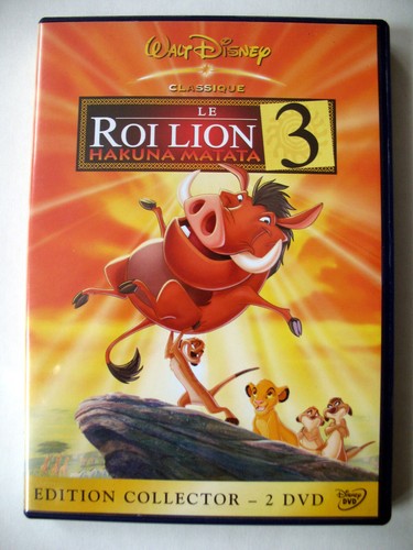 Dvd disney roi lion 3 - disney,