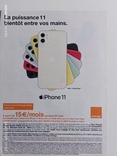 iPhone 11 vintage phone Print Ad ! " Good Phone "