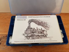 Kit Neuf de la Locomotive crampton N° 80 Paris Strasbourg Echelle H0 EST Modèle