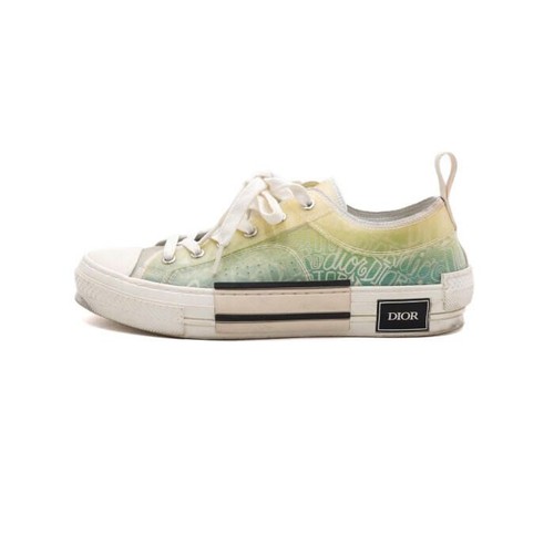 Dior b23 low jaune vert - dior,