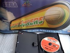 SEGA NAOMI BEACH SPIKERS + CHIP + MARQUEE