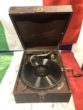 Valise Gramophone 78 Tours