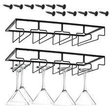 2 Pièces 4 Rangs Porte-Verres