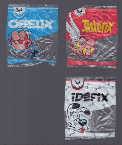 Uderzo 3 emballages - .,