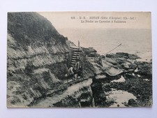 cpa 17 - ROYAN Charente Maritime La PÊCHE au CARRELET à VALLIERES Filet Carré